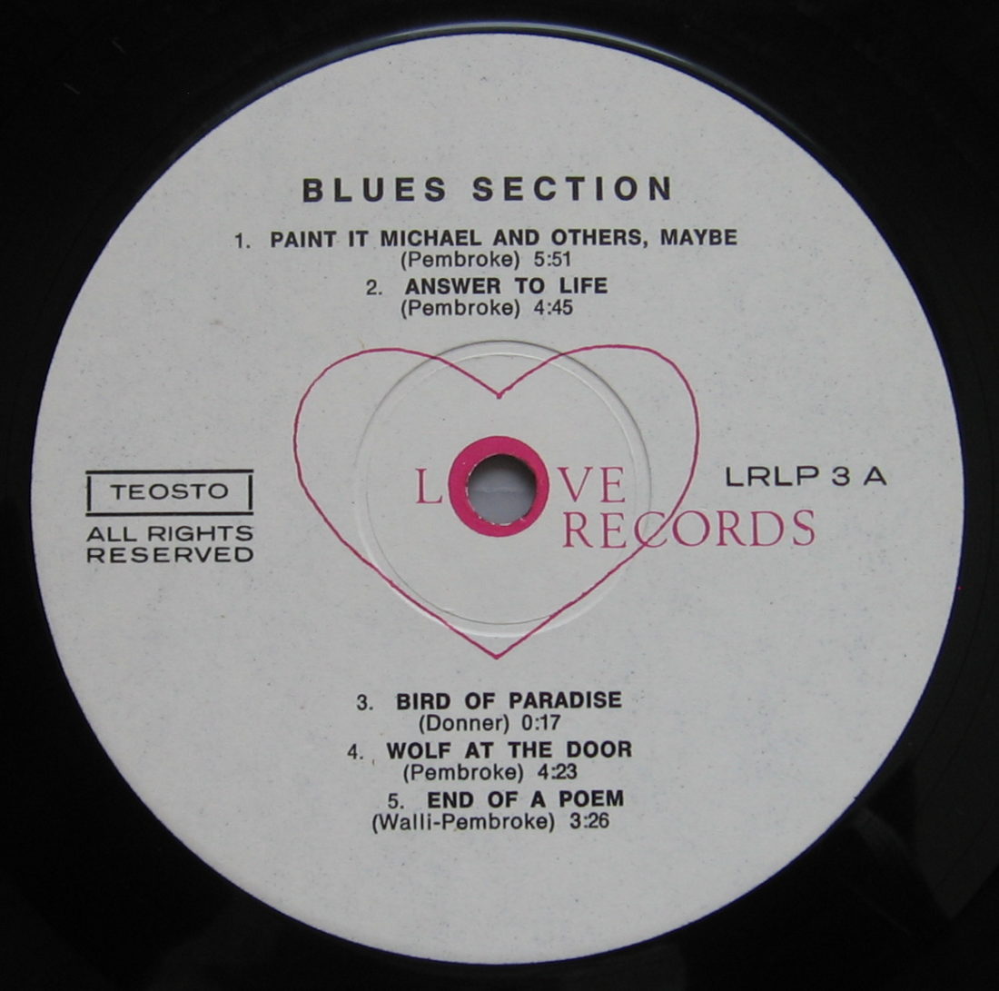 Etiketti A Blues Section